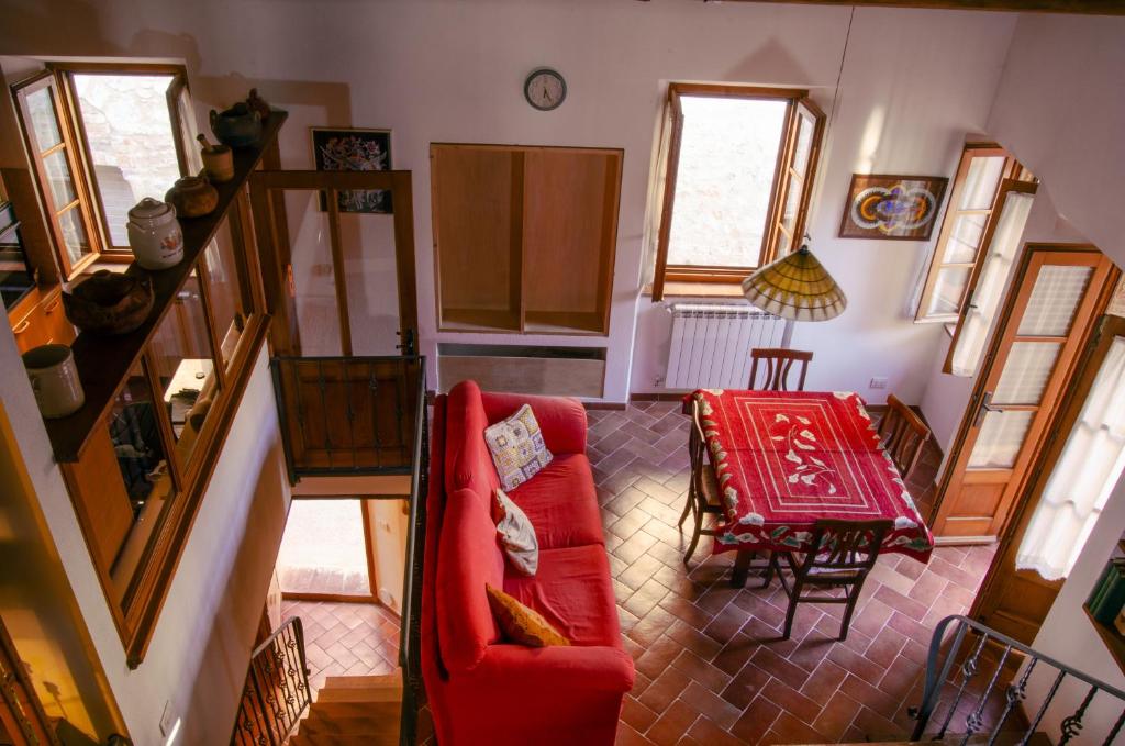 Χώρος καθιστικού στο Pietre dell'antico borgo