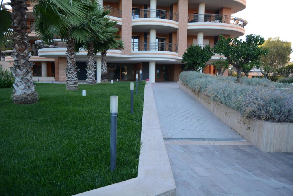 A garden outside La Mia Casa Romana