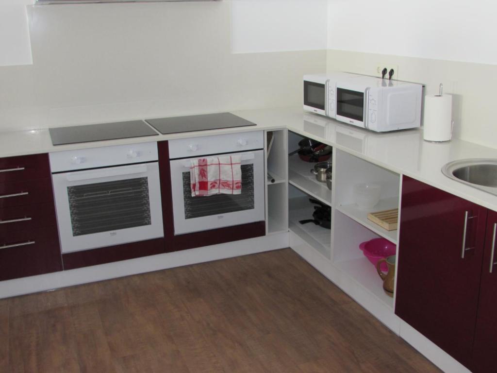 Kuchyň nebo kuchyňský kout v ubytování El Albergue del Montero