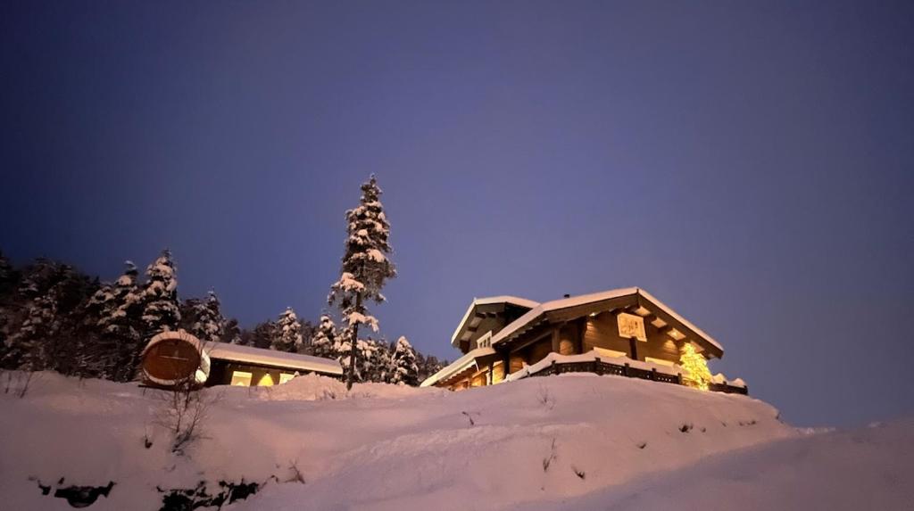 Το Luster Lodge τον χειμώνα