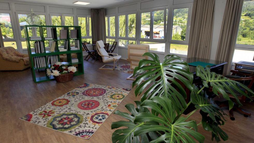 Posezení v ubytování El Albergue del Montero
