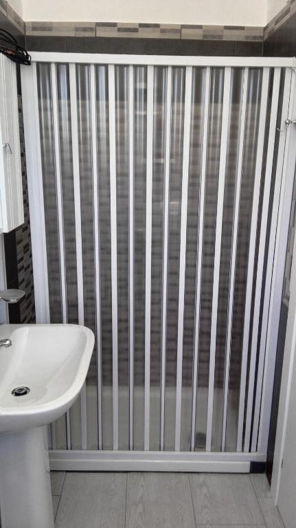 Koupelna v ubytování B&B Villa Kairos