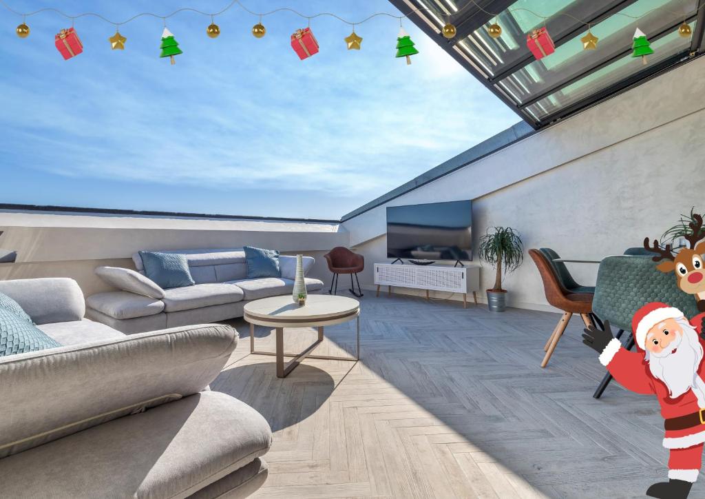 Istumisnurk majutusasutuses Residence Provencal - Luxurious - 300m Palais - LRA CANNES