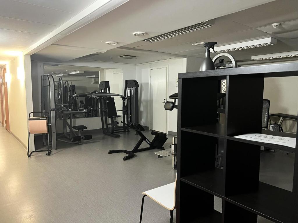 Γυμναστήριο ή/και όργανα γυμναστικής στο Rentalux Hostel - private dormitory and double rooms for 10 guests