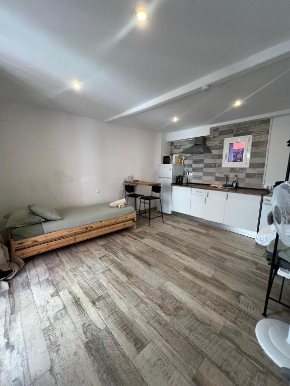 Kuchyň nebo kuchyňský kout v ubytování Mediona II