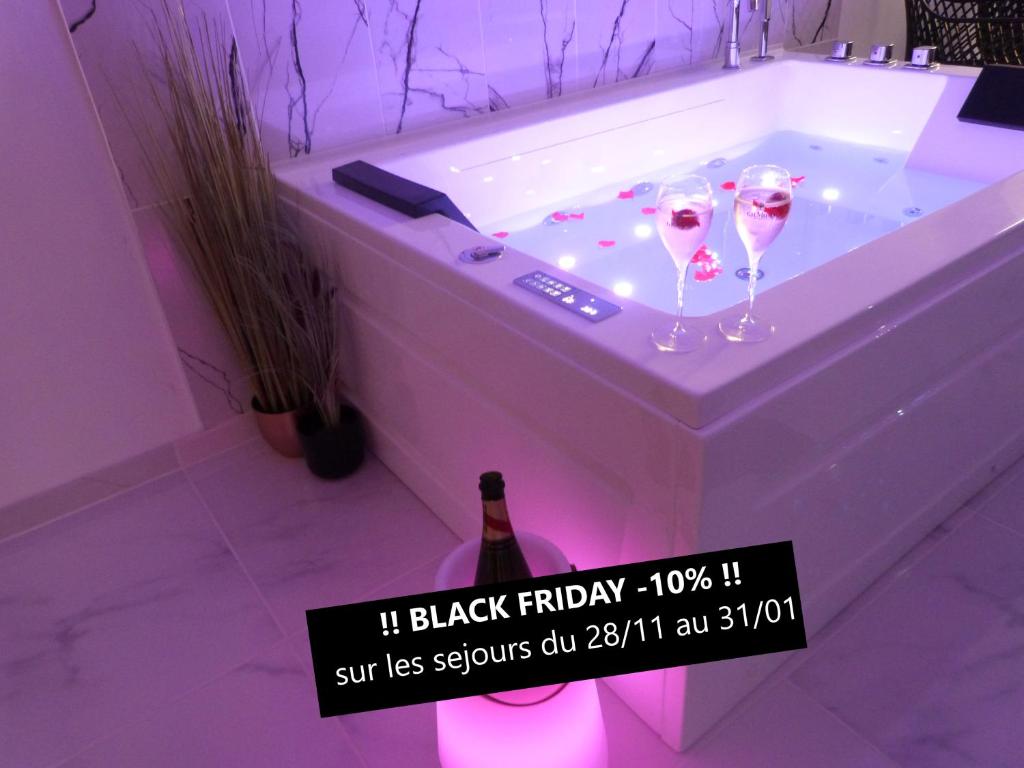 Foto sihtkohas Hermanville-sur-Mer asuva majutusasutuse Le Triplex Romantique Balneo duo et Sauna galeriist