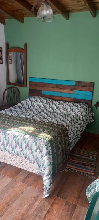 Postel nebo postele na pokoji v ubytování Cabañas Aneley