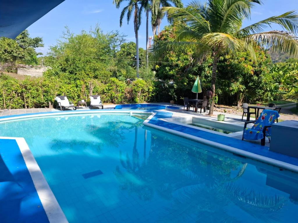 Πισίνα στο ή κοντά στο Siboney family