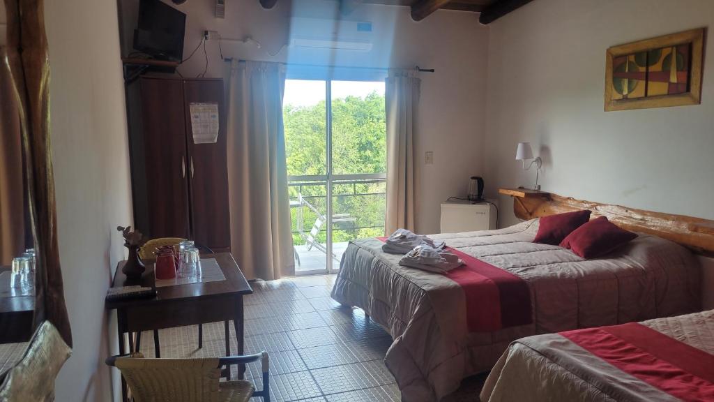 Khu vực ghế ngồi tại Posada Miralejos