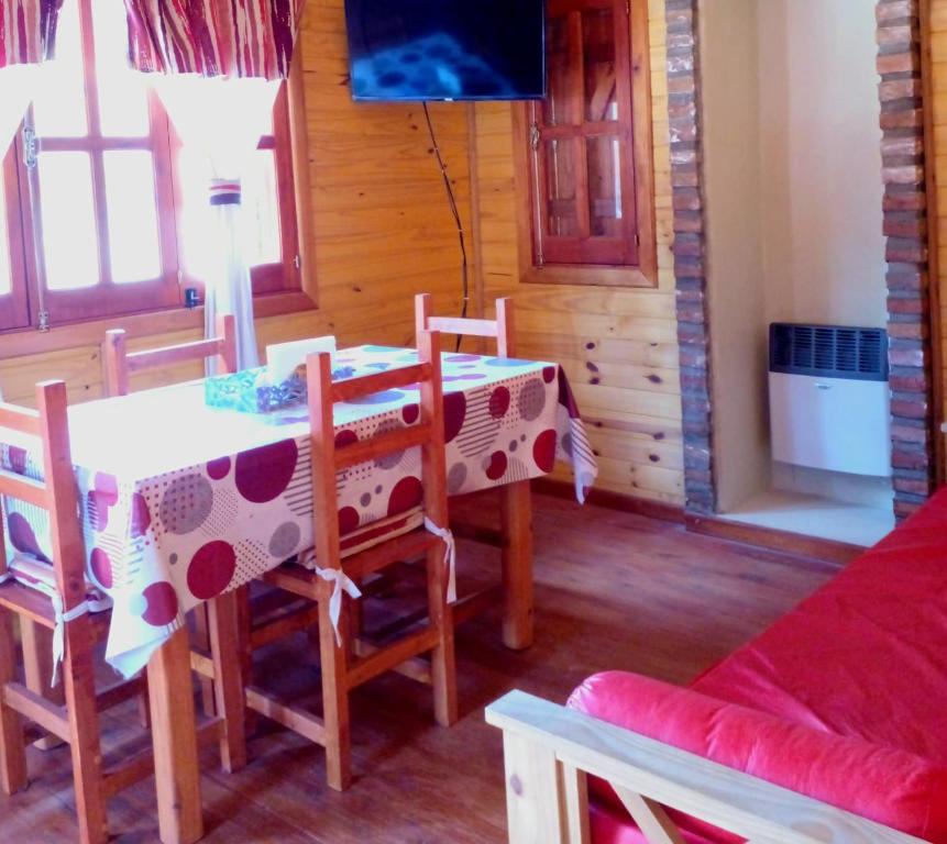 TV a/nebo společenská místnost v ubytování Sueño de los Abis