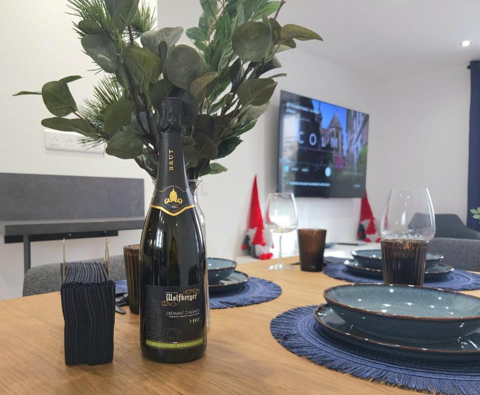 Appartement Familial- T3 LUXE- Borne VE- Recharging Station - 5min de la Gare- Colmar – Foto 8