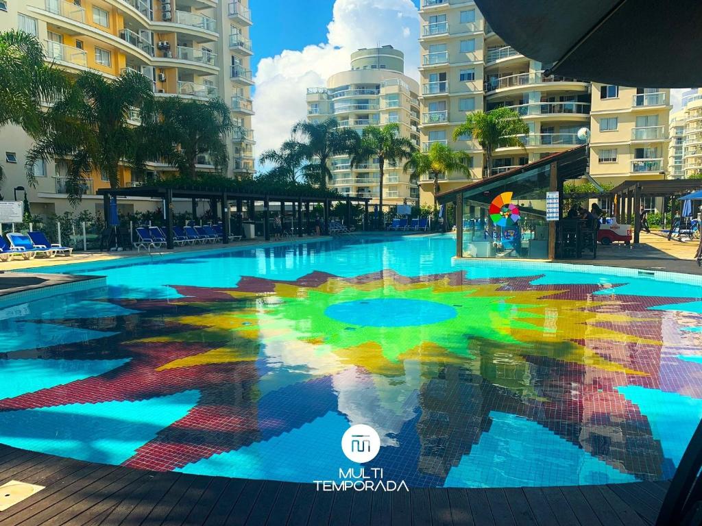 Swimmingpoolen hos eller tæt på Nautilus Refúgio da Alegria - Penha/SC