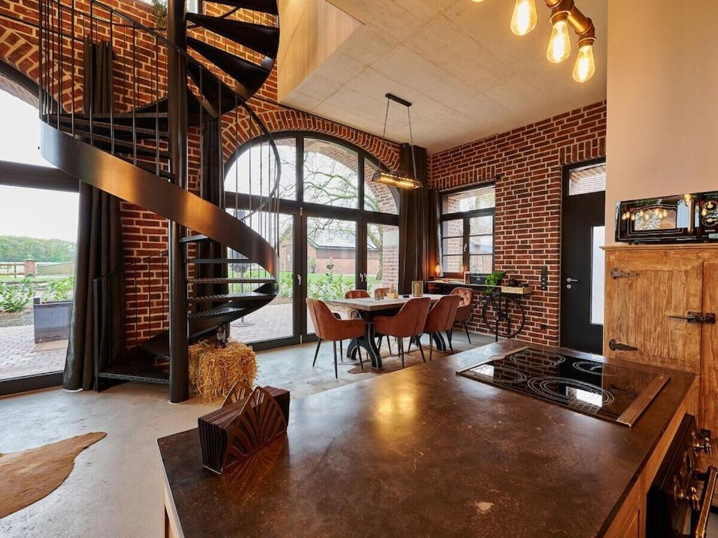 Χώρος καθιστικού στο Holiday apartment with 2 bedrooms