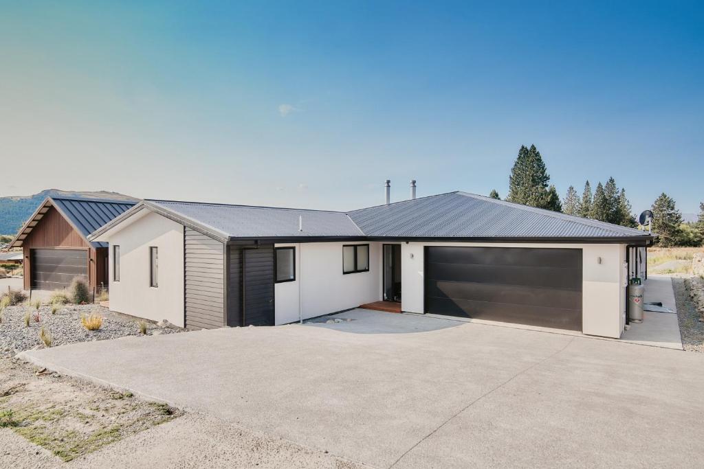 Bygningen som feriehuset ligger i