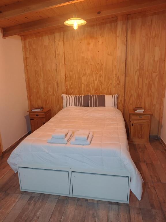 En eller flere senge i et værelse på Rincón del Shoam