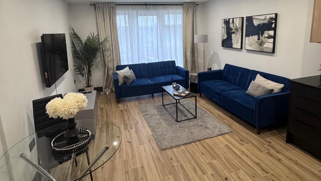 Χώρος καθιστικού στο Prestige Apartment Close to Elstree & Borehamwood Station