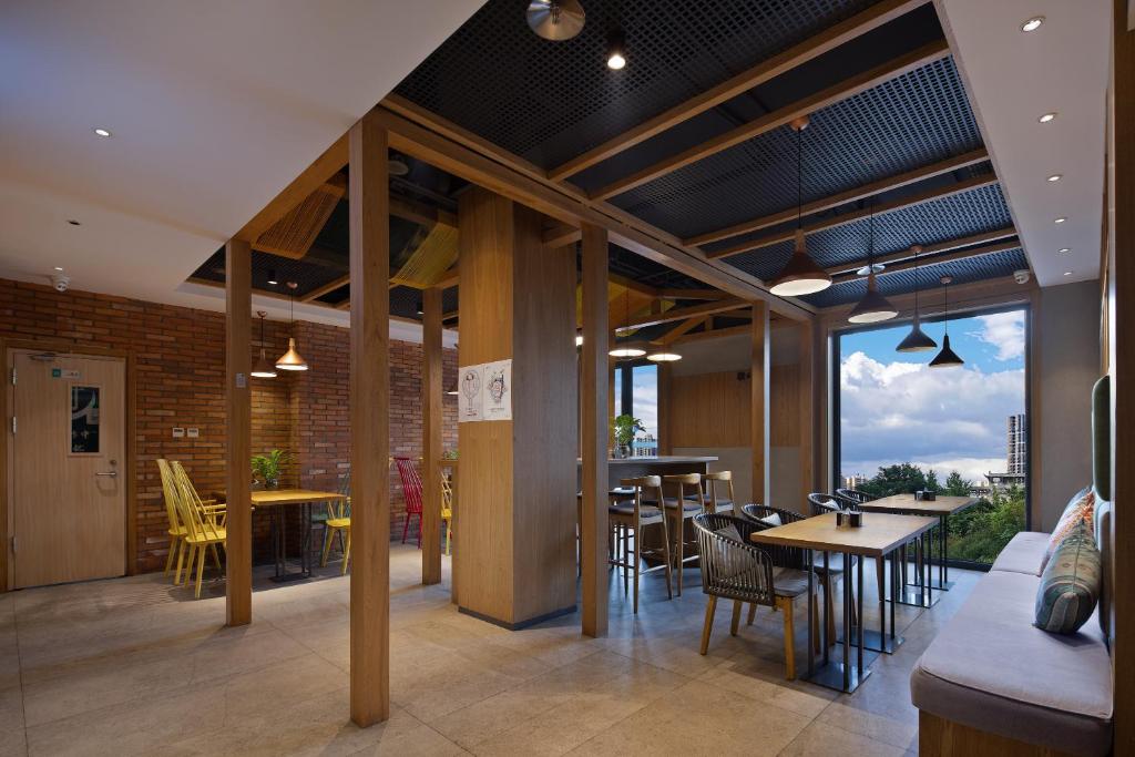 لابی و فضای عمومی 秋果S酒店北京新国展首都机场店 Qiuguo S Hotel - تصویر ۵