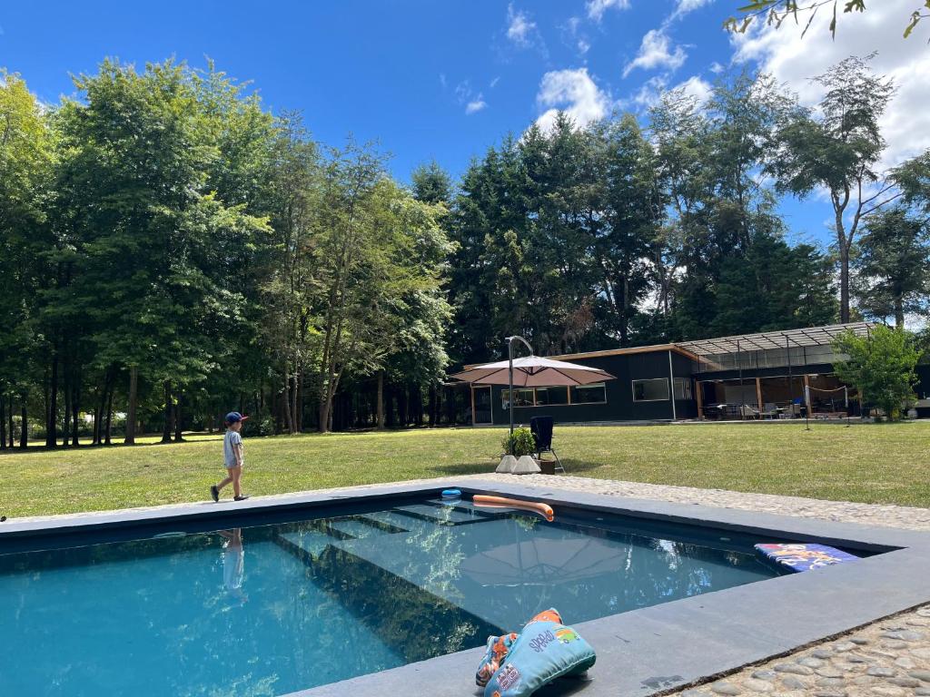 Bazén v ubytování Gate House Santuario nebo v jeho okolí