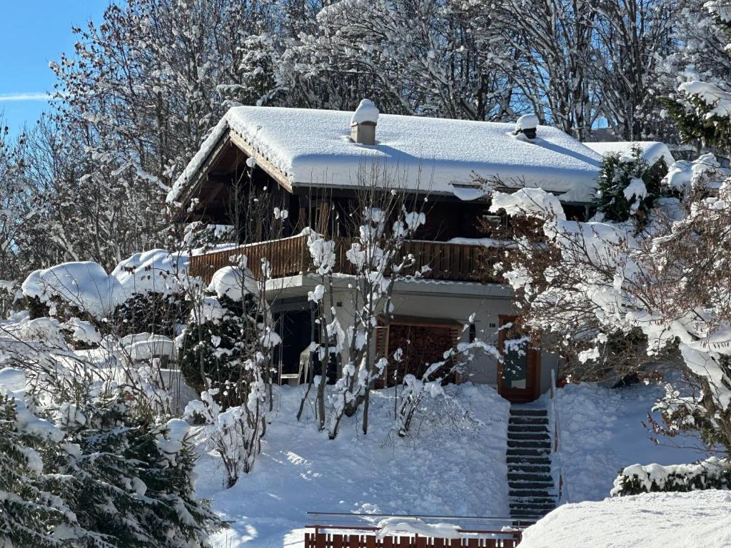 Το Mirador Alpine Horizon -Crans Montana- Swiss Alps τον χειμώνα