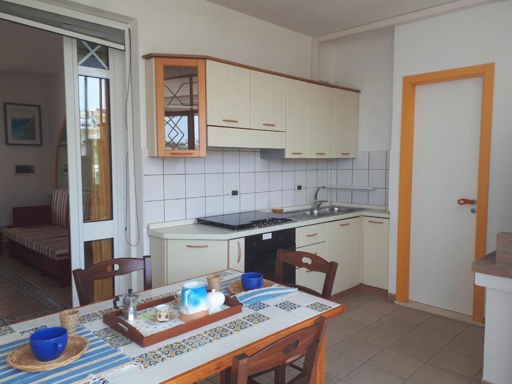 Køkken eller tekøkken på Frente Mar - Castro