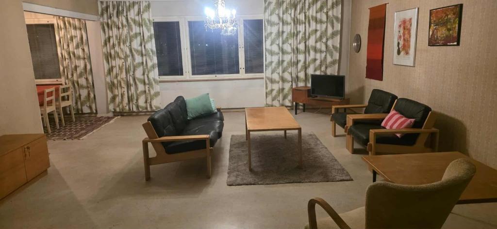 Χώρος καθιστικού στο Pankkikalllio 19