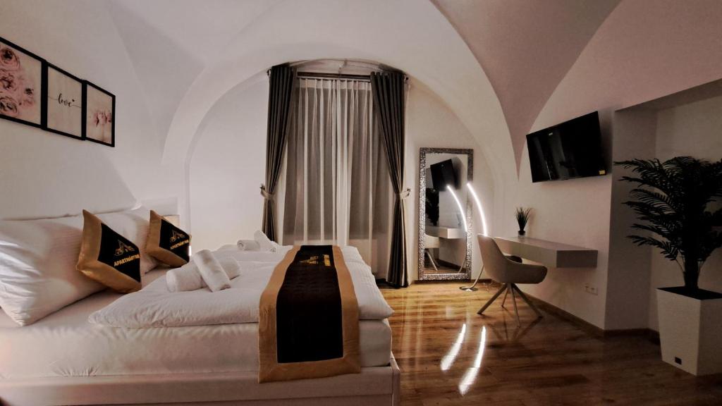 Apartmány Farní - Appartement Deluxe D'une Chambre