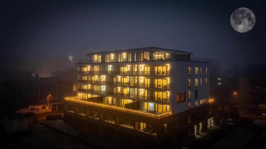 Budova, kde se apartmán nachází