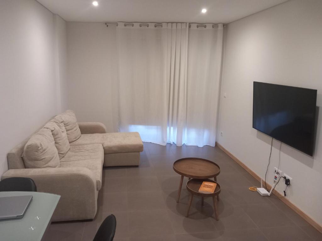 TV a/nebo společenská místnost v ubytování Cisa home