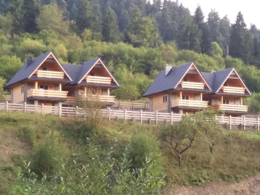 Naturlandskabet i nærheden af feriehuset