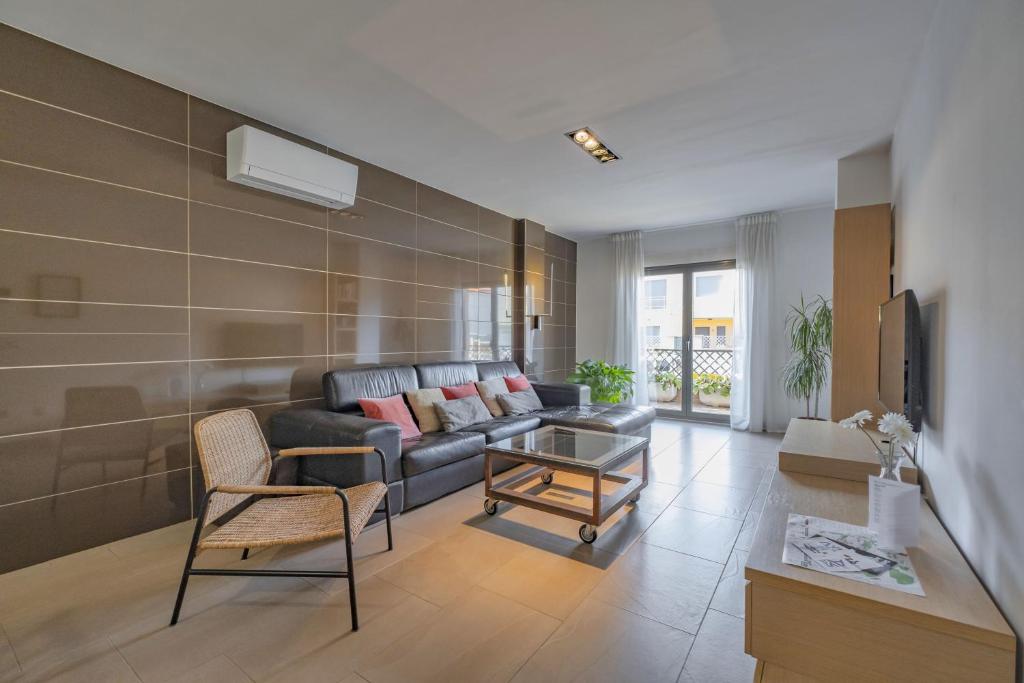 Posezení v ubytování Casa Jimena