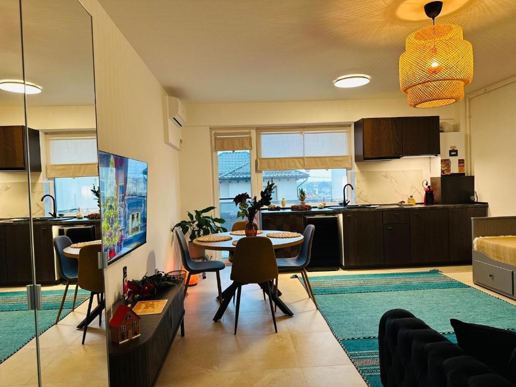 Posezení v ubytování Caro Studio