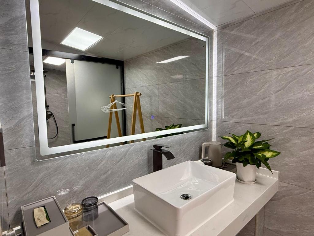 Koupelna v ubytování Twilight Homestay