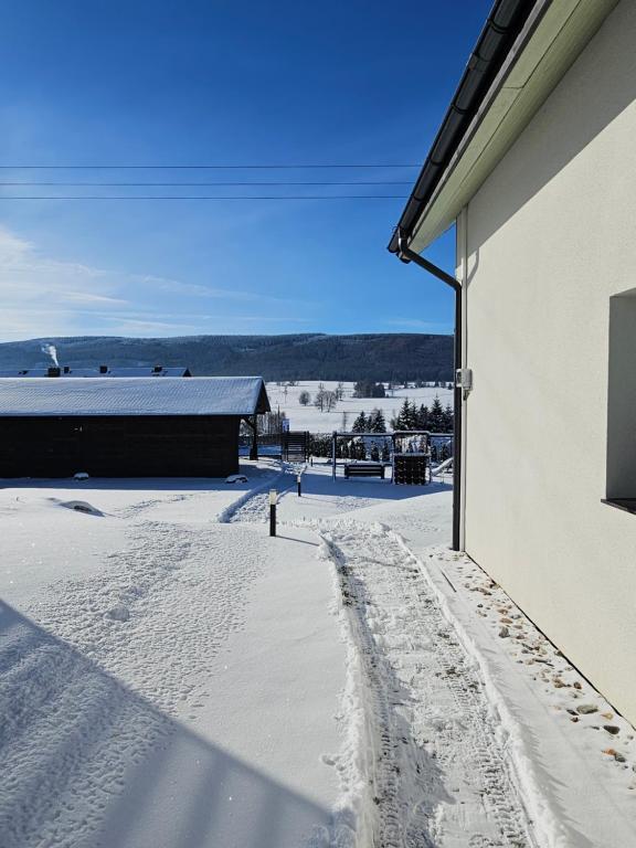 All Season Sauna&Jacuzzi - Klimat - Willa z widokiem na góry Kotlina Kłodzka 4km do Zieleniec SKI Arena om vinteren