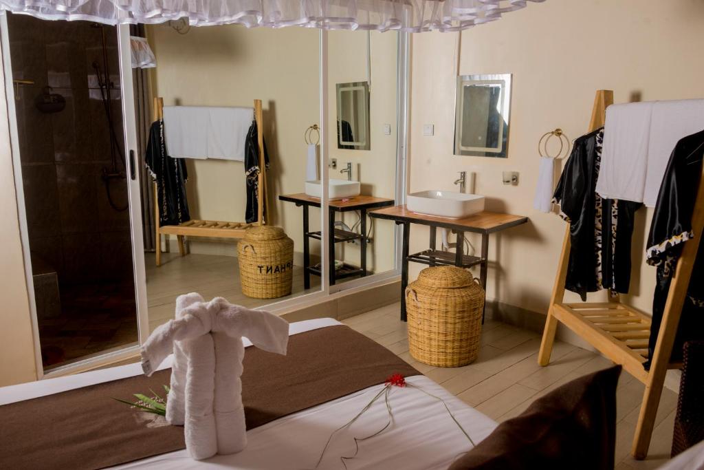 Φωτογραφία από το άλμπουμ του Nile Breeze Bamboo Lodge σε Pakwach East