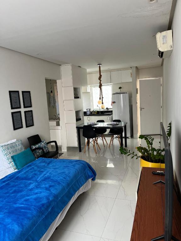 Køkken eller tekøkken på Itapuã Beach