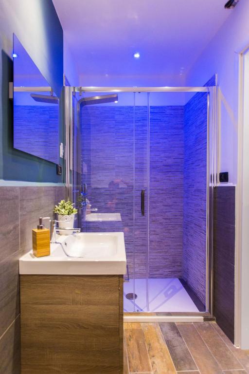 Koupelna v ubytování Politeama Luxury Suites