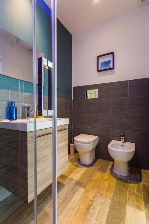 Koupelna v ubytování Politeama Luxury Suites