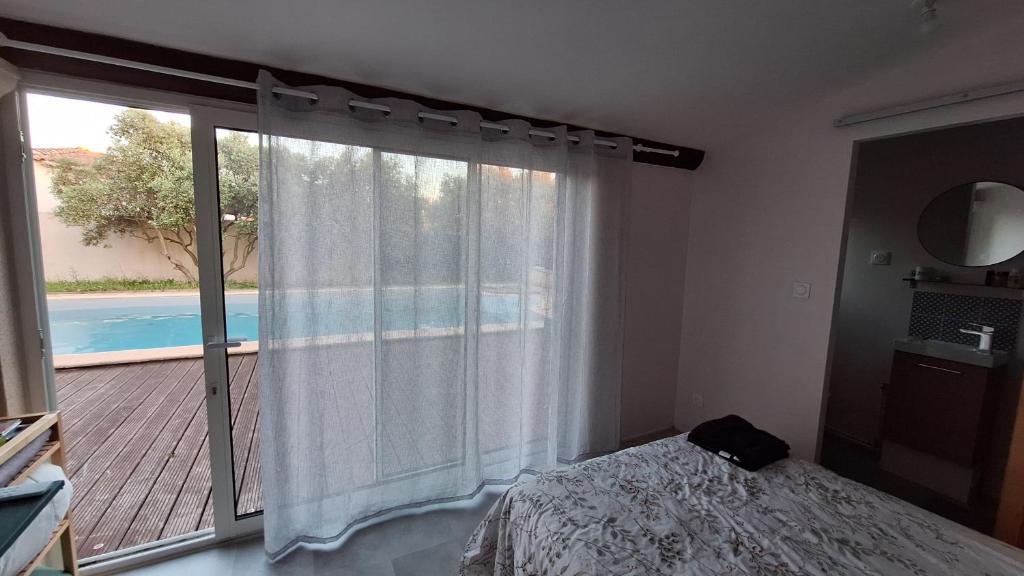 Swimmingpoolen hos eller tæt på Le Jardin du Félibrige