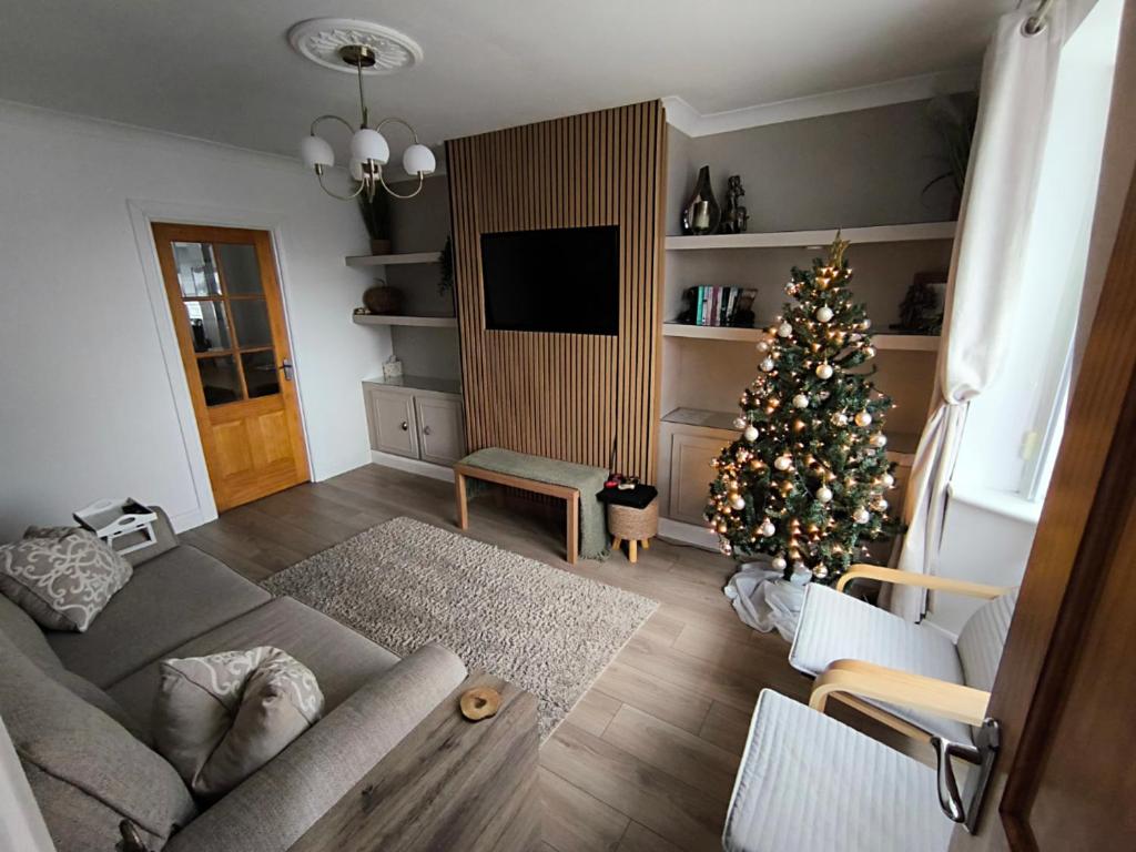 Μια τηλεόραση ή/και κέντρο ψυχαγωγίας στο Carrick's Cosy Haven