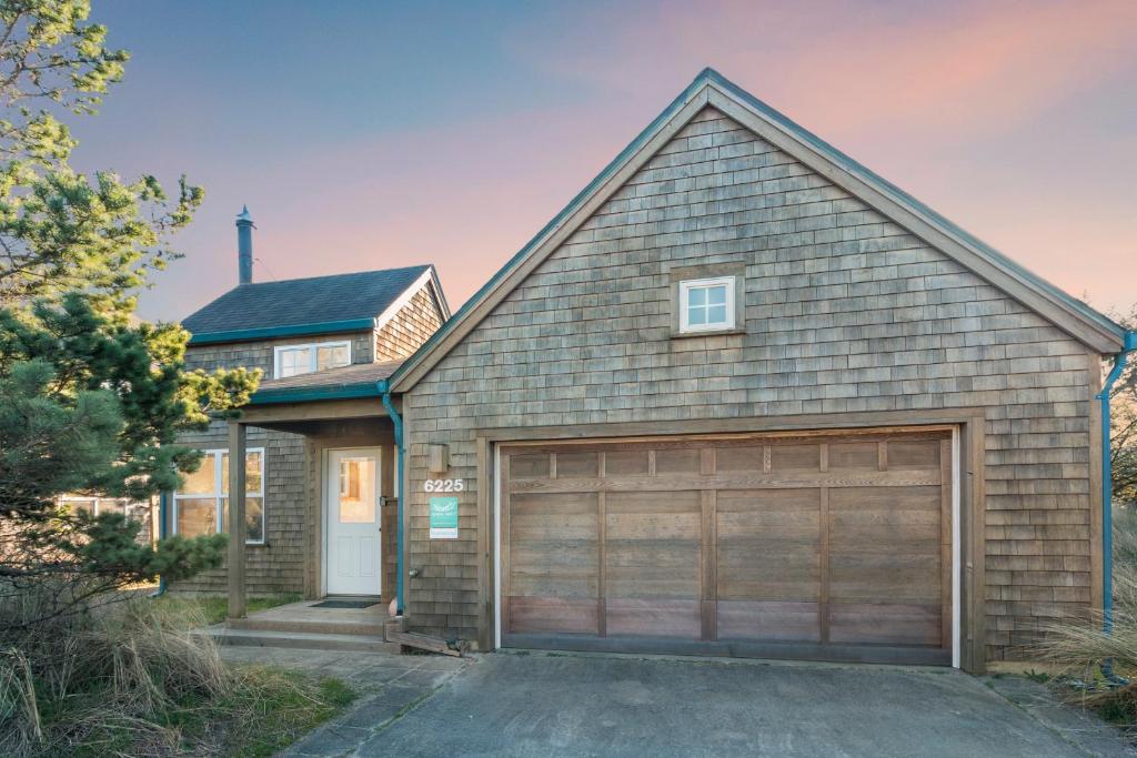 Bygningen som feriehuset ligger i