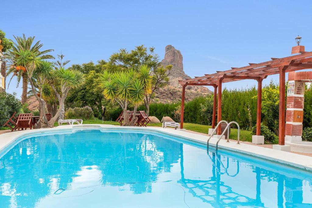 Bazén v ubytování Chalet Rural Bentayga nebo v jeho okolí