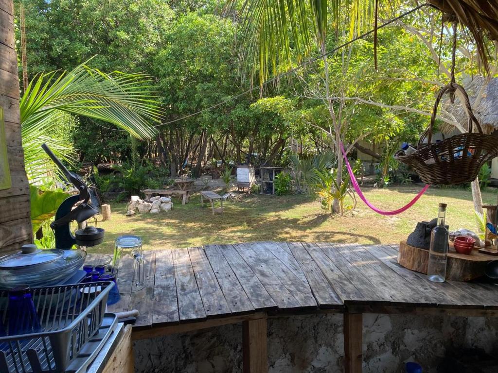 Casa Balam Sisal - Chambre Lits Jumeaux