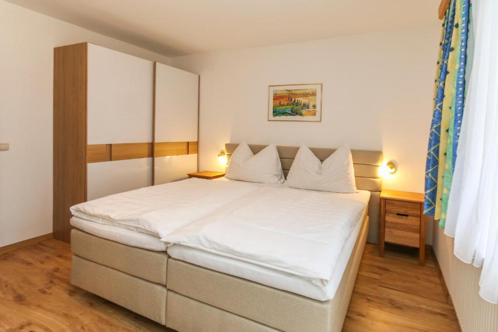 Posteľ alebo postele v izbe v ubytovaní Appartement Gundi Ripper