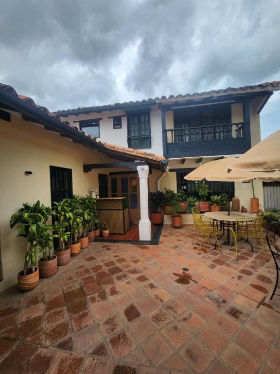 Budova, kde se bed and breakfast nachází