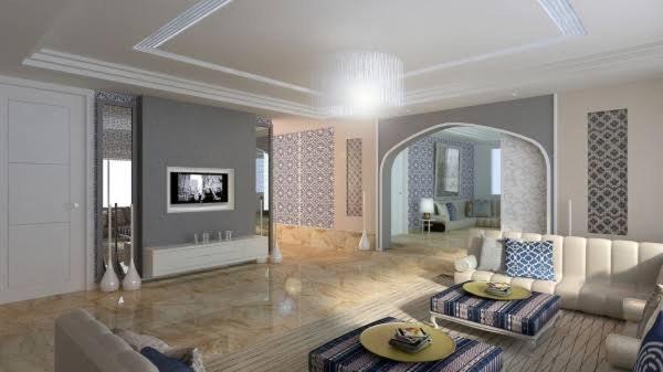 Χώρος καθιστικού στο Casablanca