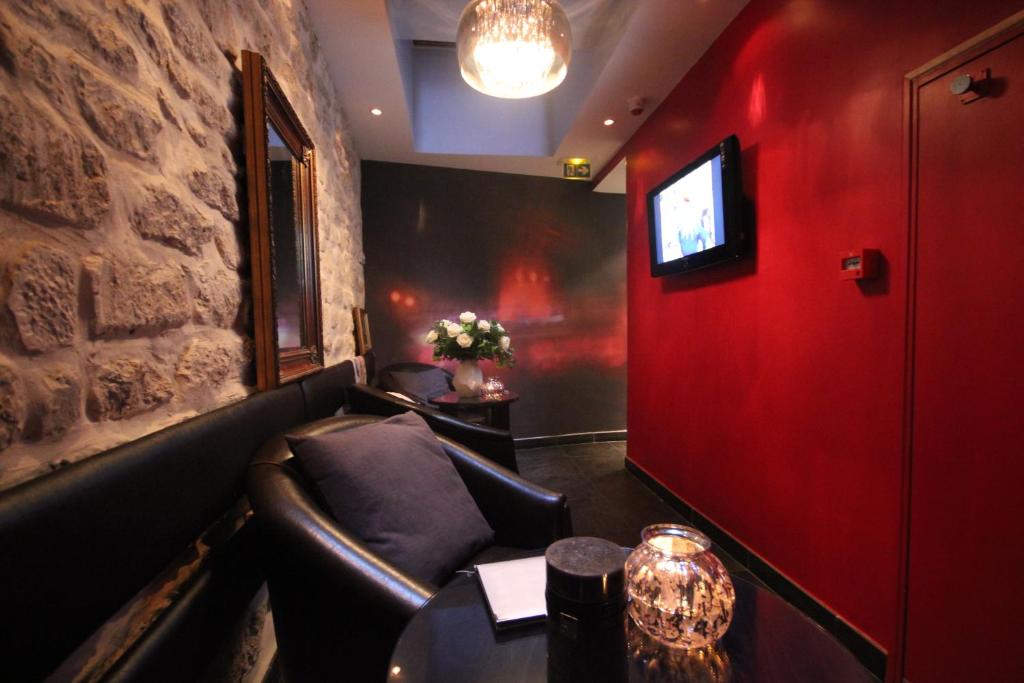 Hôtel Lumières Montmartre Paris - Resim 28