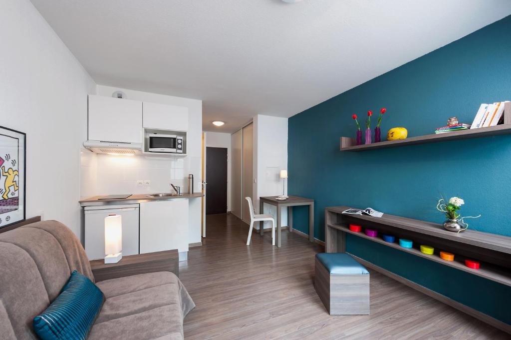 Ténéo Apparthôtel Bordeaux Maritime - Cité du vin - Resim 24