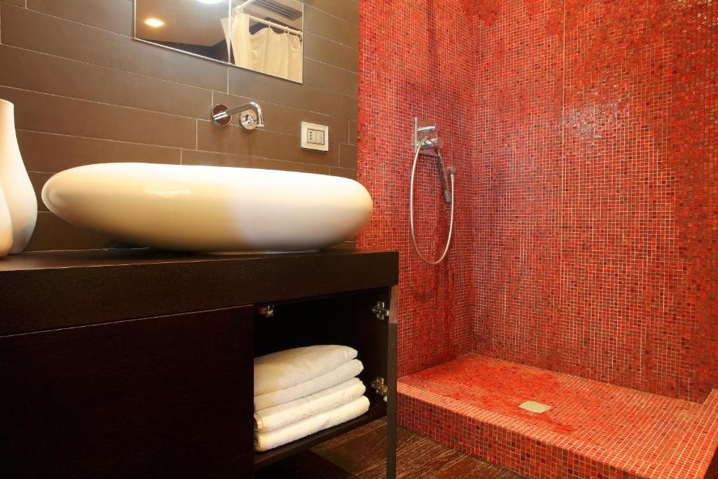 A bathroom at Cottage on the Beach