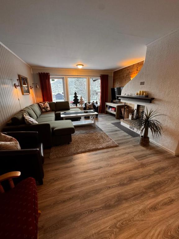 Et opholdsområde på Ustedalen Lodge, Appartement 1