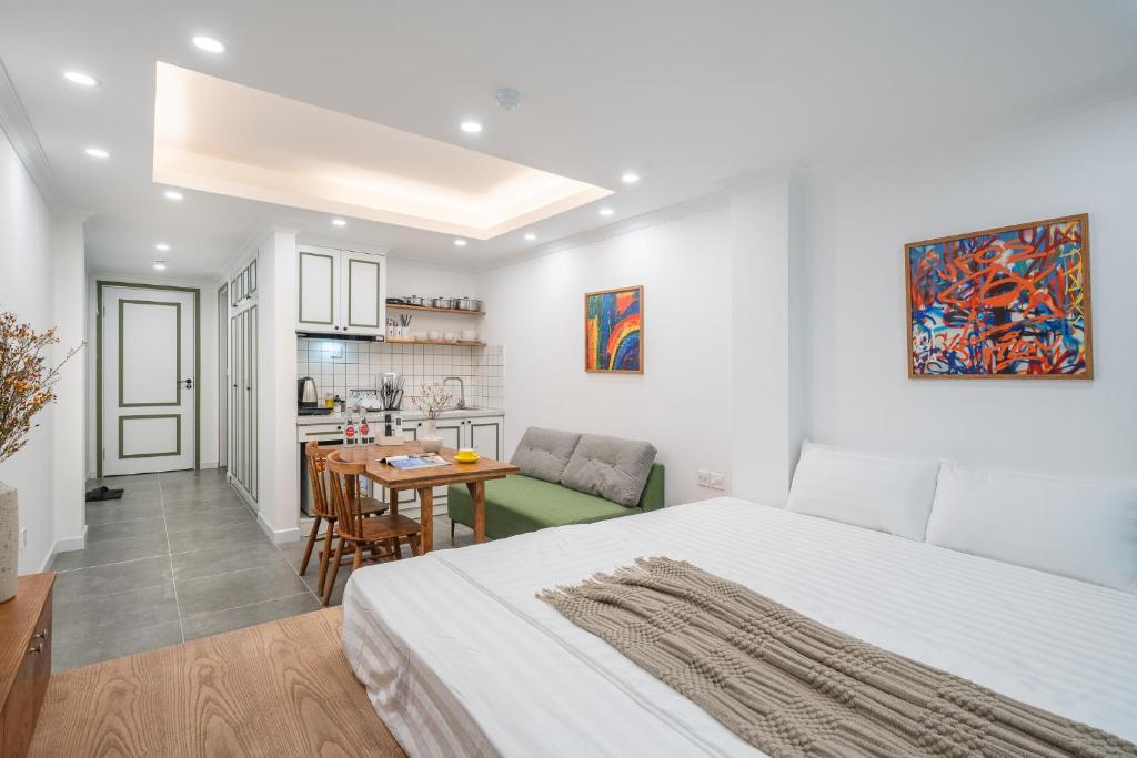 Η κουζίνα ή μικρή κουζίνα στο BRAND NEW Modern Style Studio